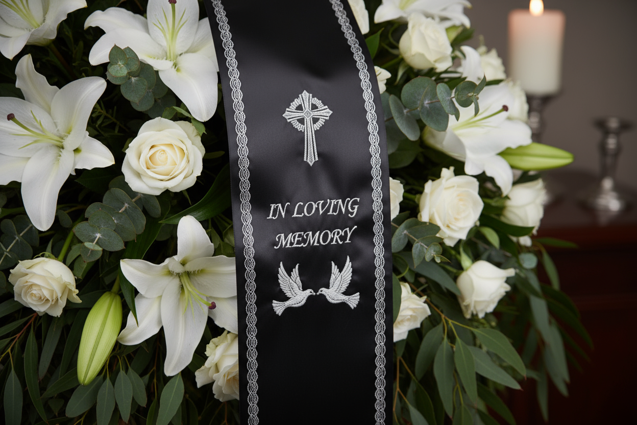 FUNERAL RIBBON
